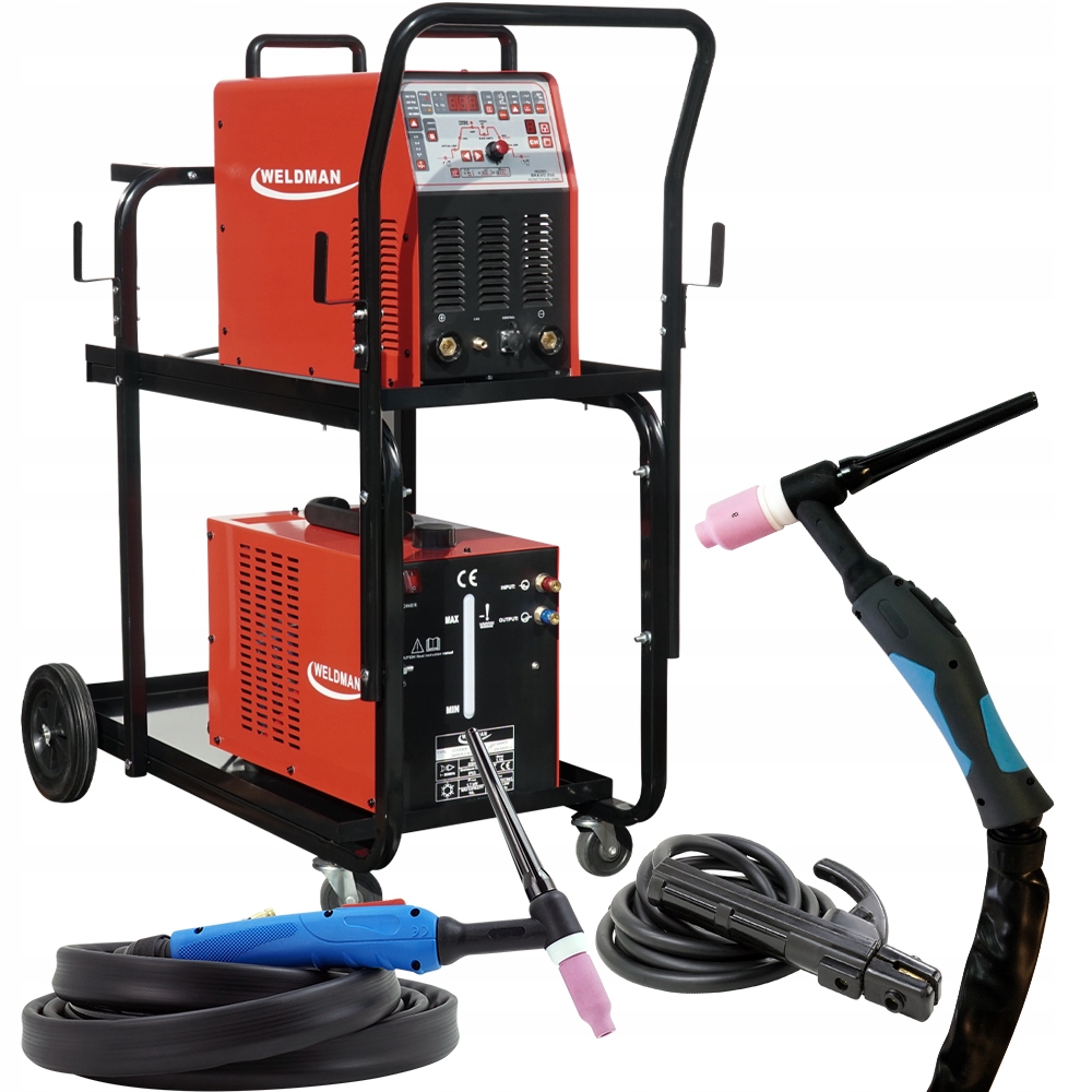 Зварювальний апарат Weldman TIG 250 A AC DC Puls MMA Kit