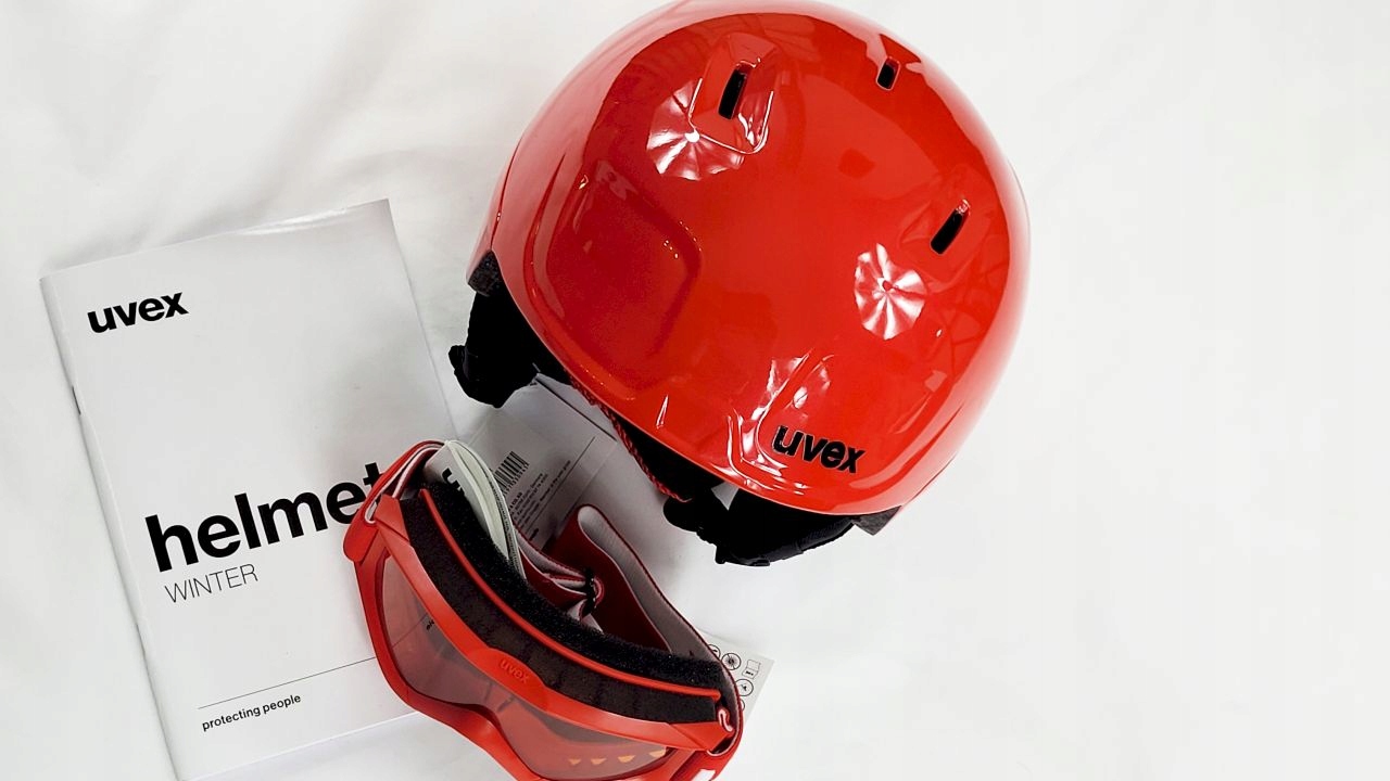 UVEX Heyya Set Red Black 46-50 cm Model Heyya Set Pro