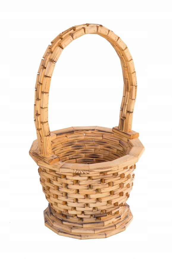 

Donica,kosz, kwietnik drewniany do ogrodu -82cm