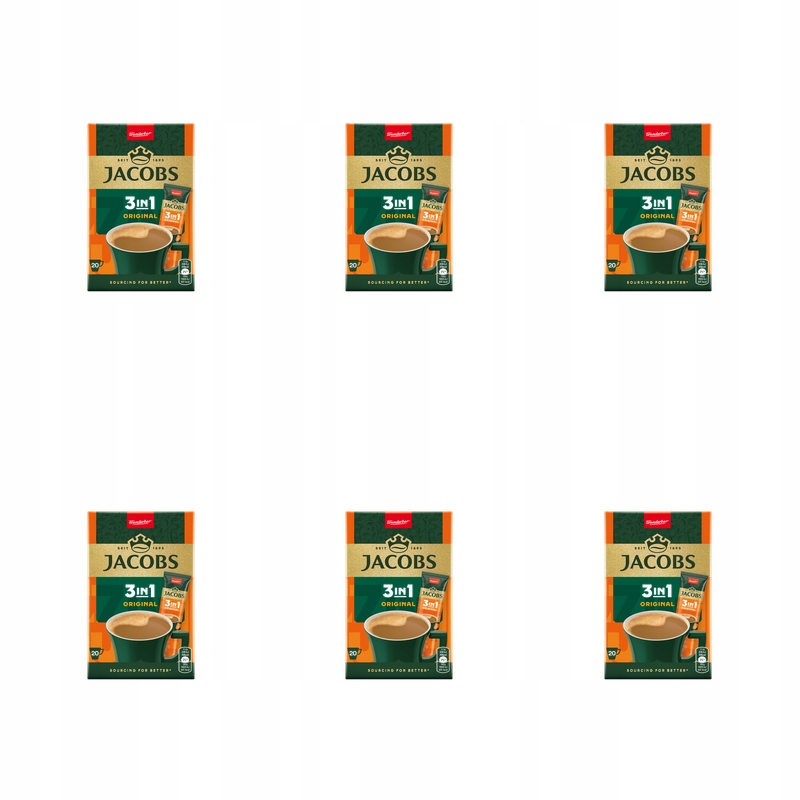 Jacobs 3v1 Original 252g X6