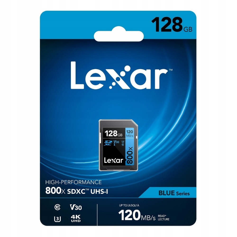 Karta pamięci Lexar High-Performance 800xPRO Sdxc 128GB Uhs-i
