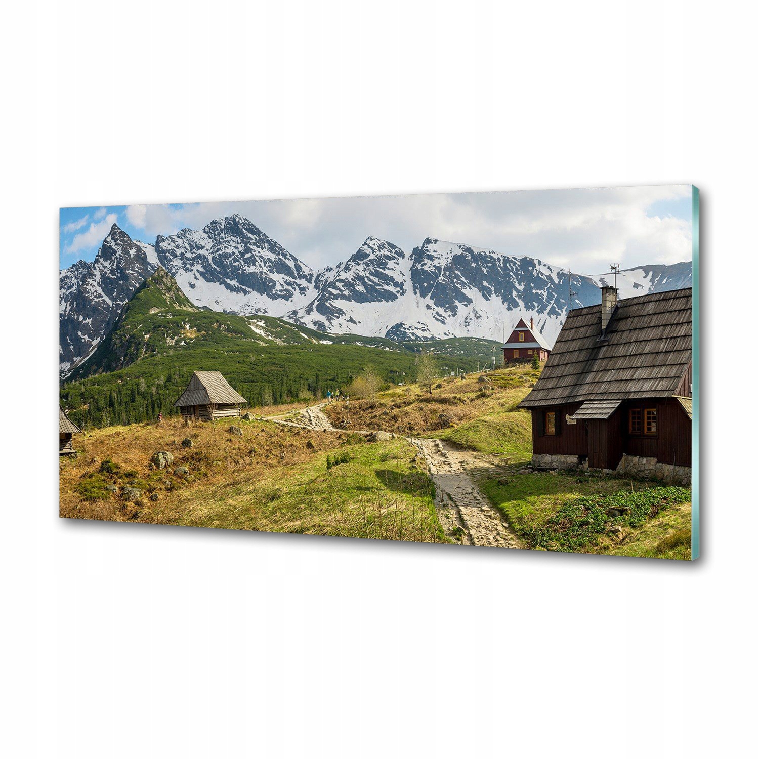 Panel dekor sklo Hale Tatry 120x60 cm Lepidlo