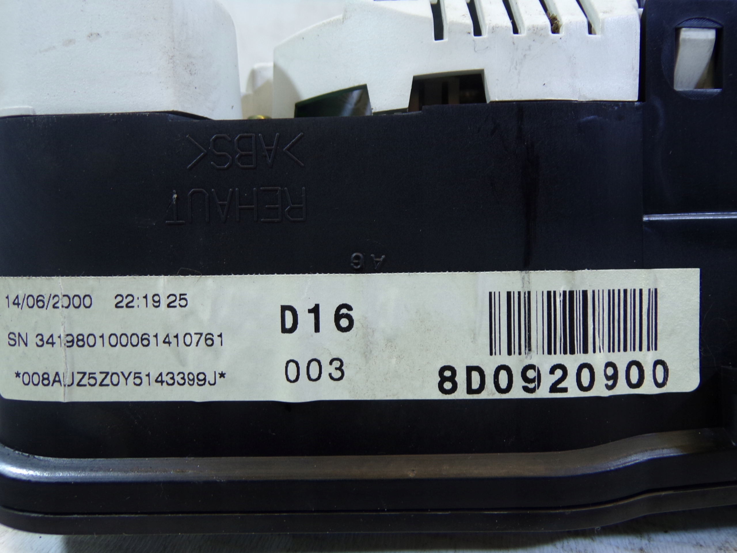 dials dials AUDI A4 B5 LIFT 8D0920900 (1)