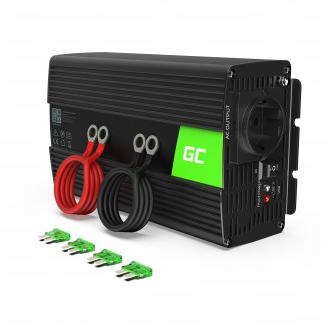 Konvertor Napätia Invertor Green Cell 24V 230V 1000W 2000W Čistá Sin