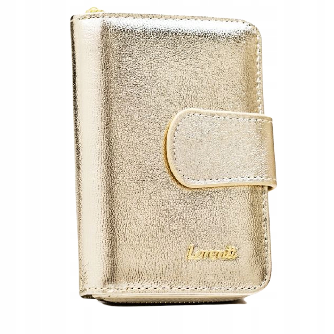 Dámská kožená peněženka Lorenti 76115-BLA/4676 Gold