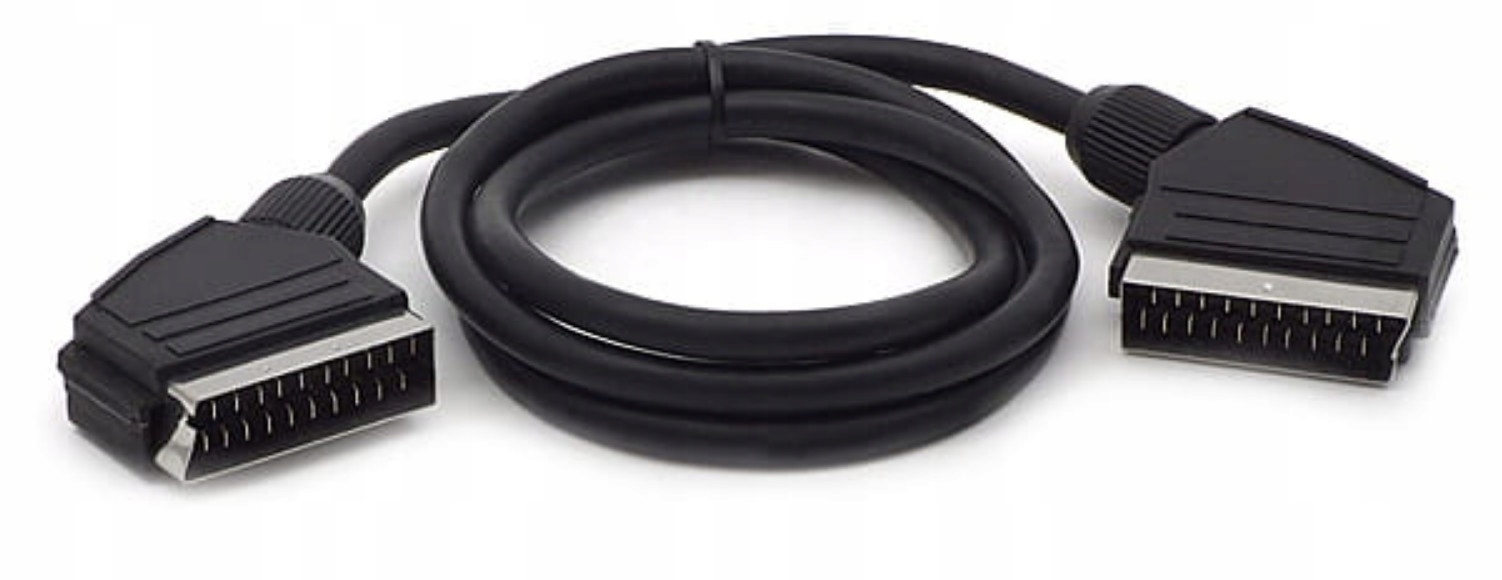 Кабель евро Блисс черный 0.75 м