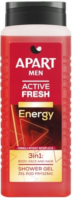 

Apart Men Żel Pod Prysznic 500ML Active Fresh Ener