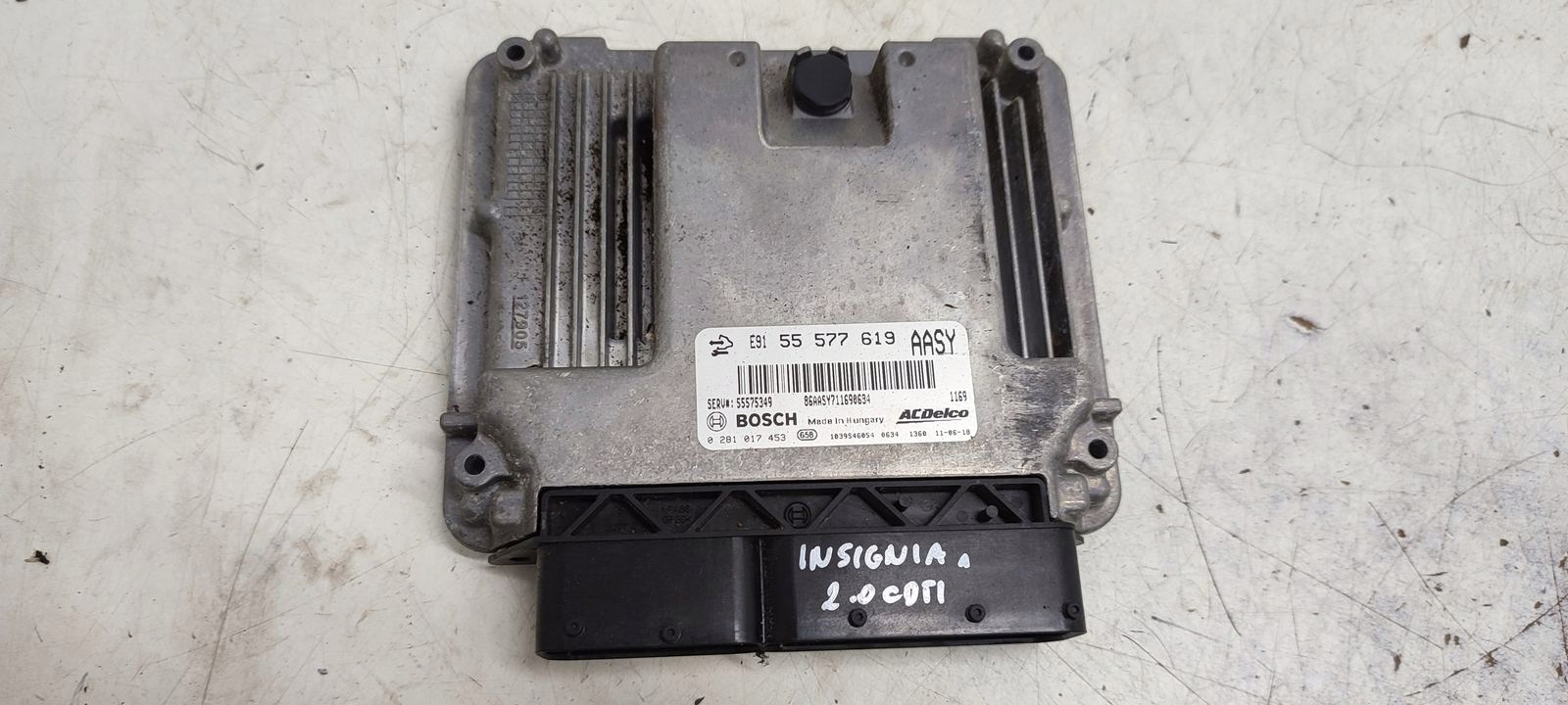 control unit computer of the engine Opel Insignia A LIFT 2,0 CDTI