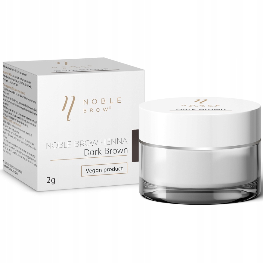 

Henna pudrowa do brwi Noble Brow Dark Brown