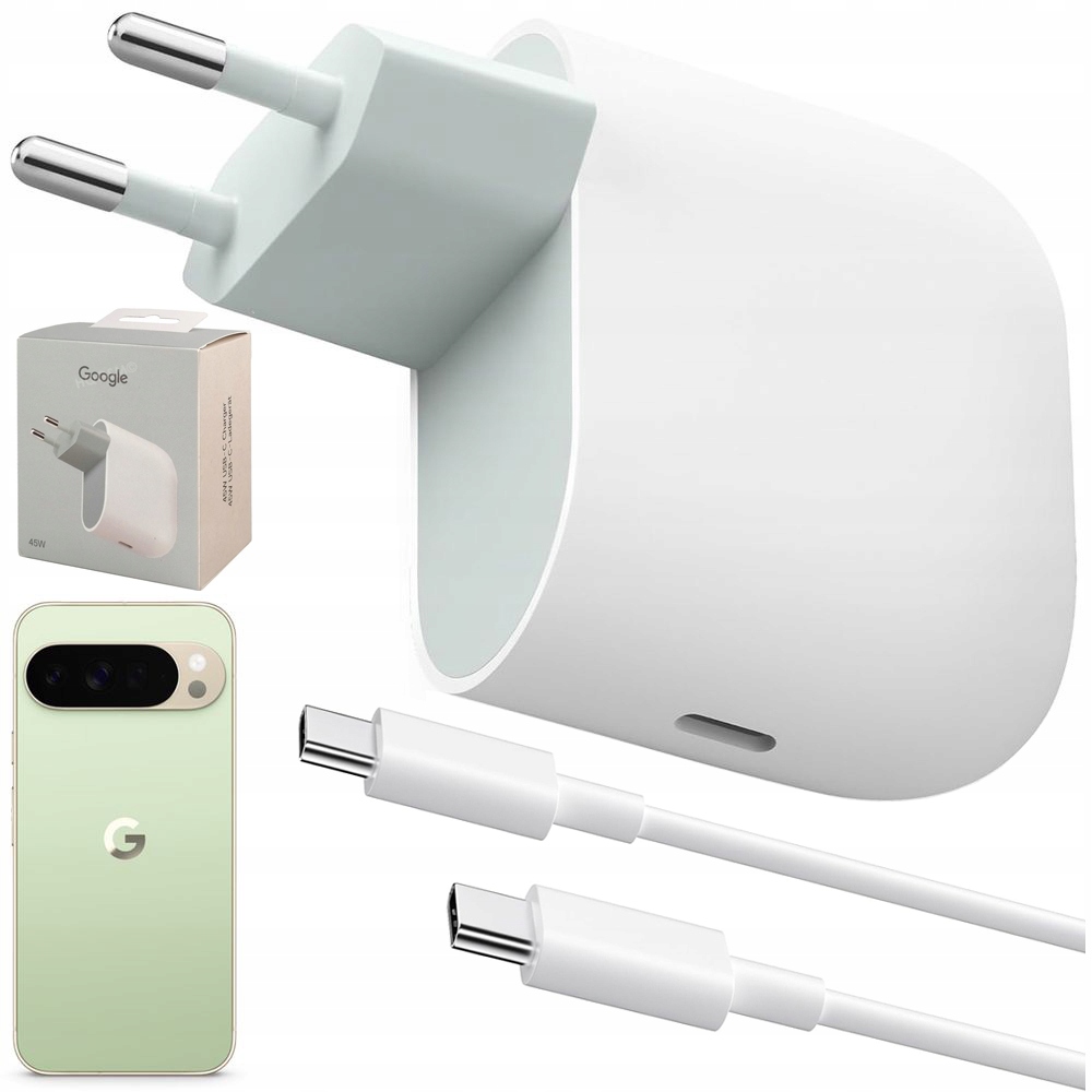 Originální síťová nabíječka Google Usb-c 45W kabel Usb typu C