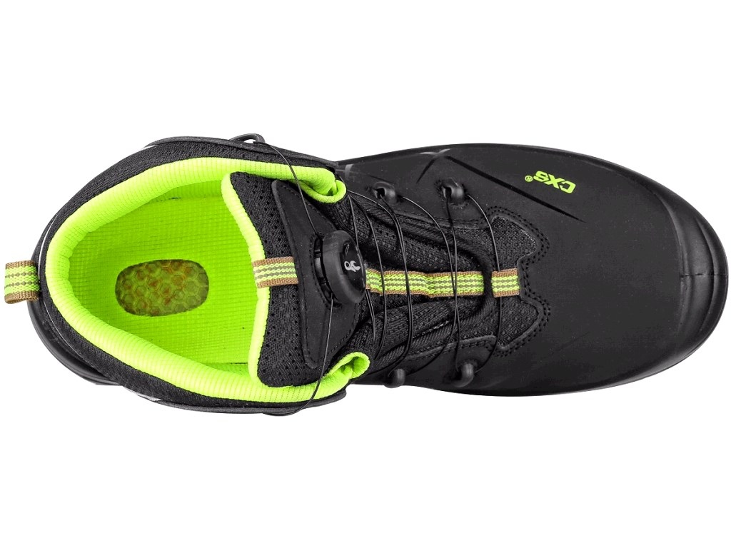 Buty Robocze Trzewiki Ochronne Skórzane S3 Mocne System Boa Oddychające Rozmiar 41