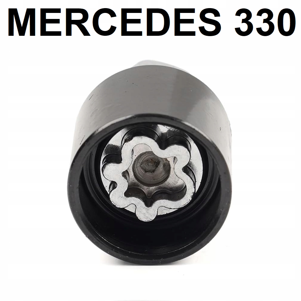 Nástavec Zlodějka Adaptér Pro Zabezpečení Šroubů Kol Mercedes Typ: 330