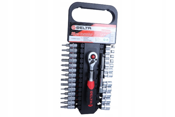 Selta ZESTAW NARZĘDZIOWY NA WIESZAKU, 1/4", 27 CZ Marka Selta