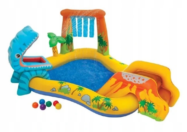 Bazén hrací dinosaurus nafukovací
