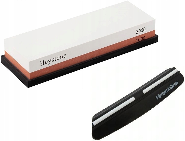HEYSTONE Kamień Wodny Ostrzałka Osełka 1000/3000 + Prowadnica