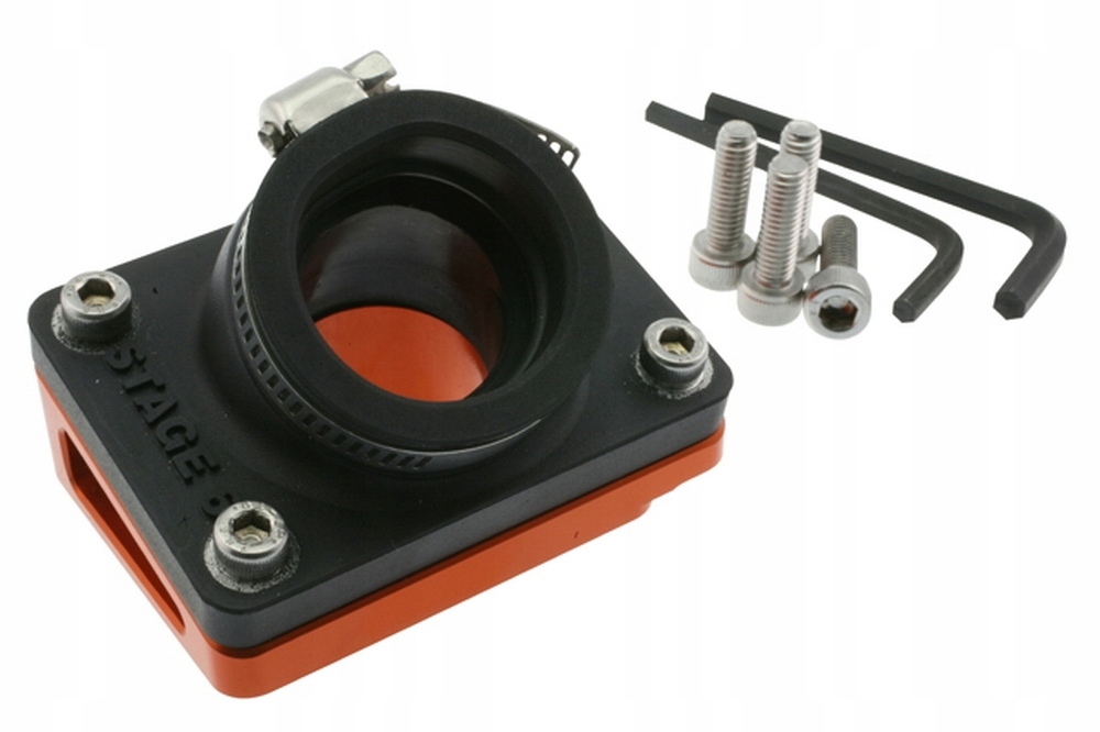Nástavec so základňou Stage6 R/t, 28 mm 36 mm, oranžový, Gilera, Piaggio