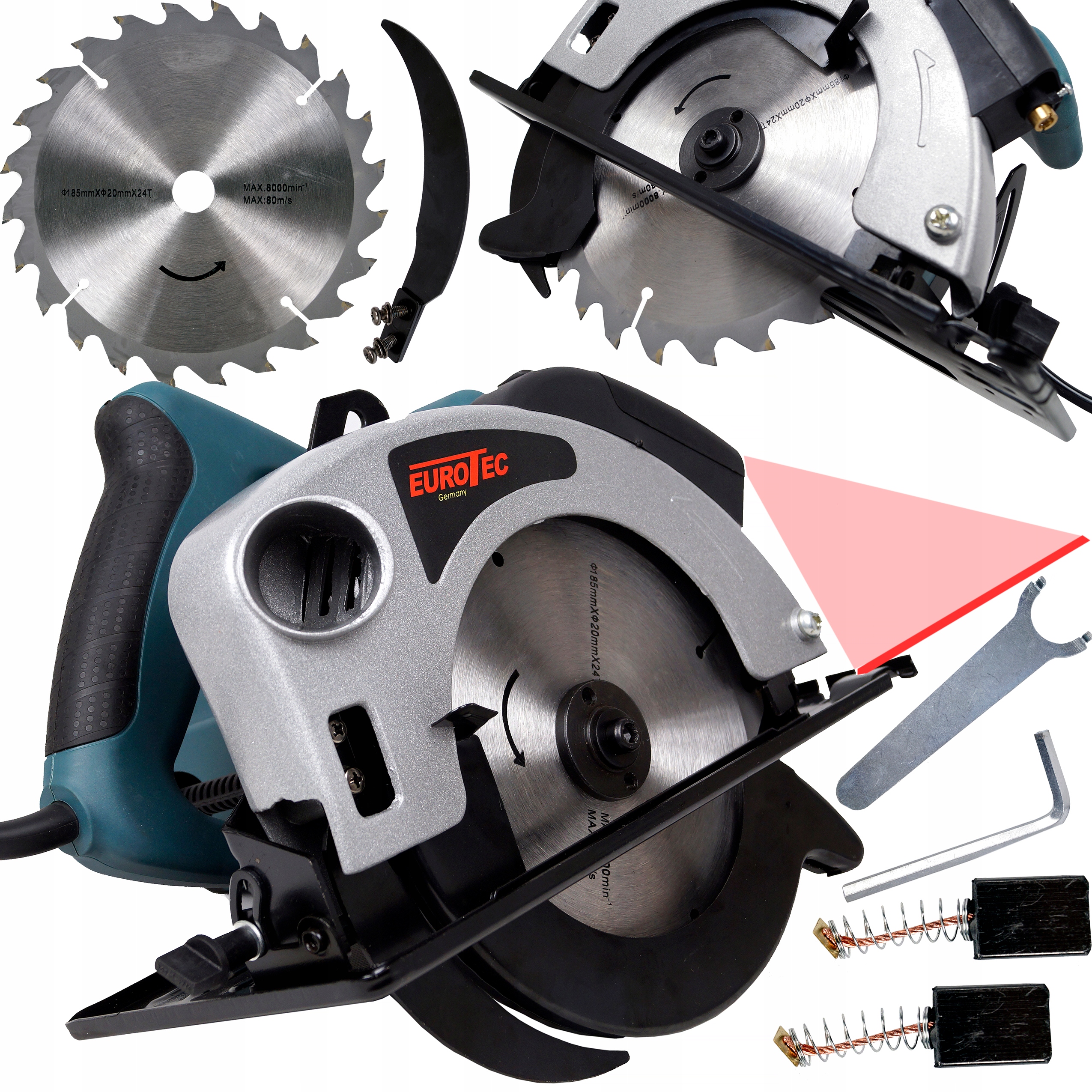 

Pilarka Tarczowa Przecinarka Ręczna Eurotec