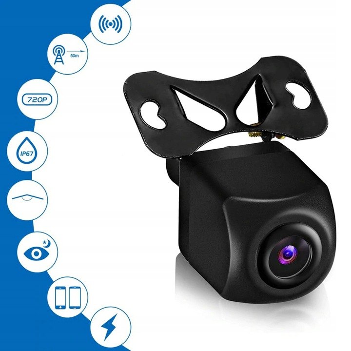 Беспроводная камера заднего вида WIFI HD 720p ANDROID