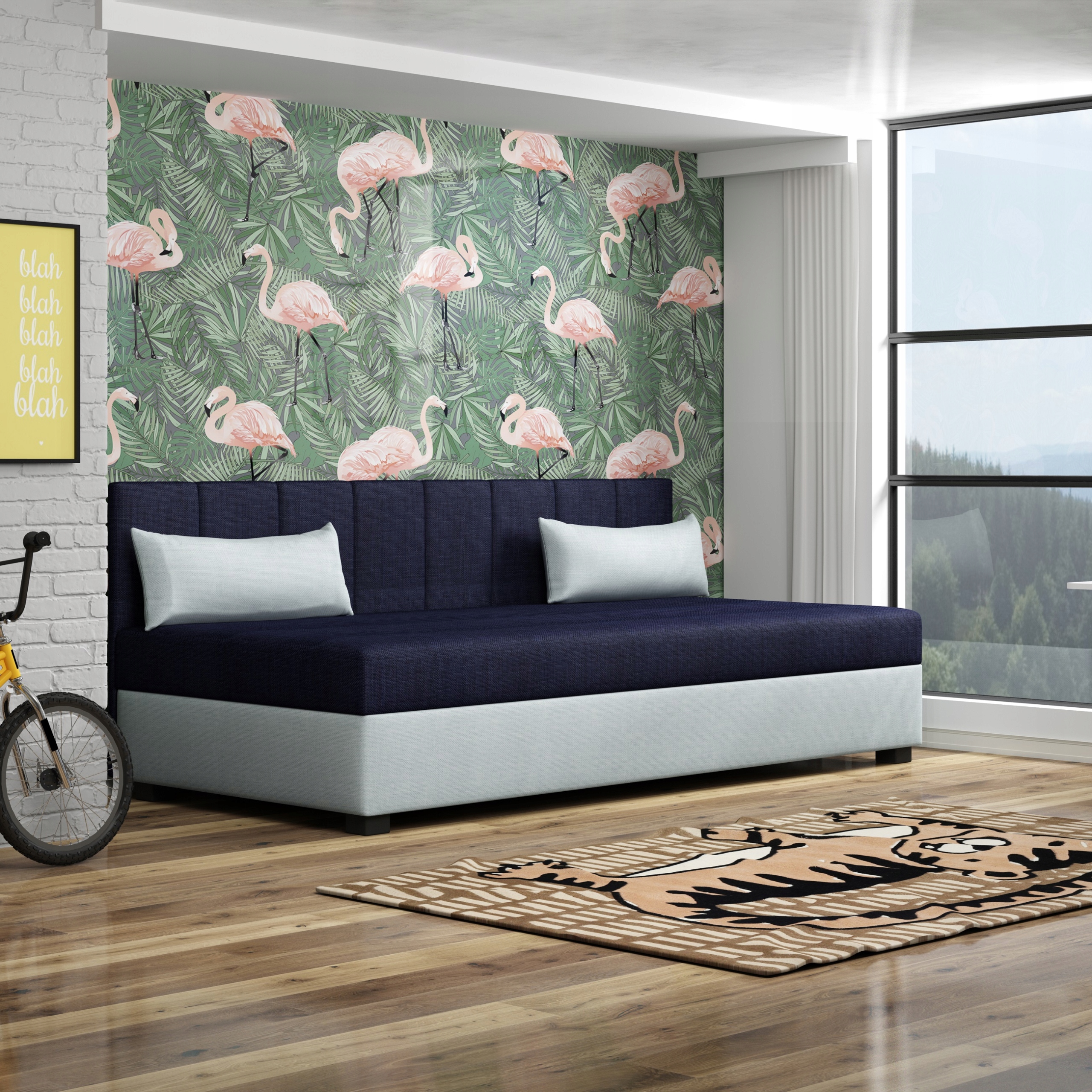 Postel pro mláděž Jednolůžková pohovka Ron