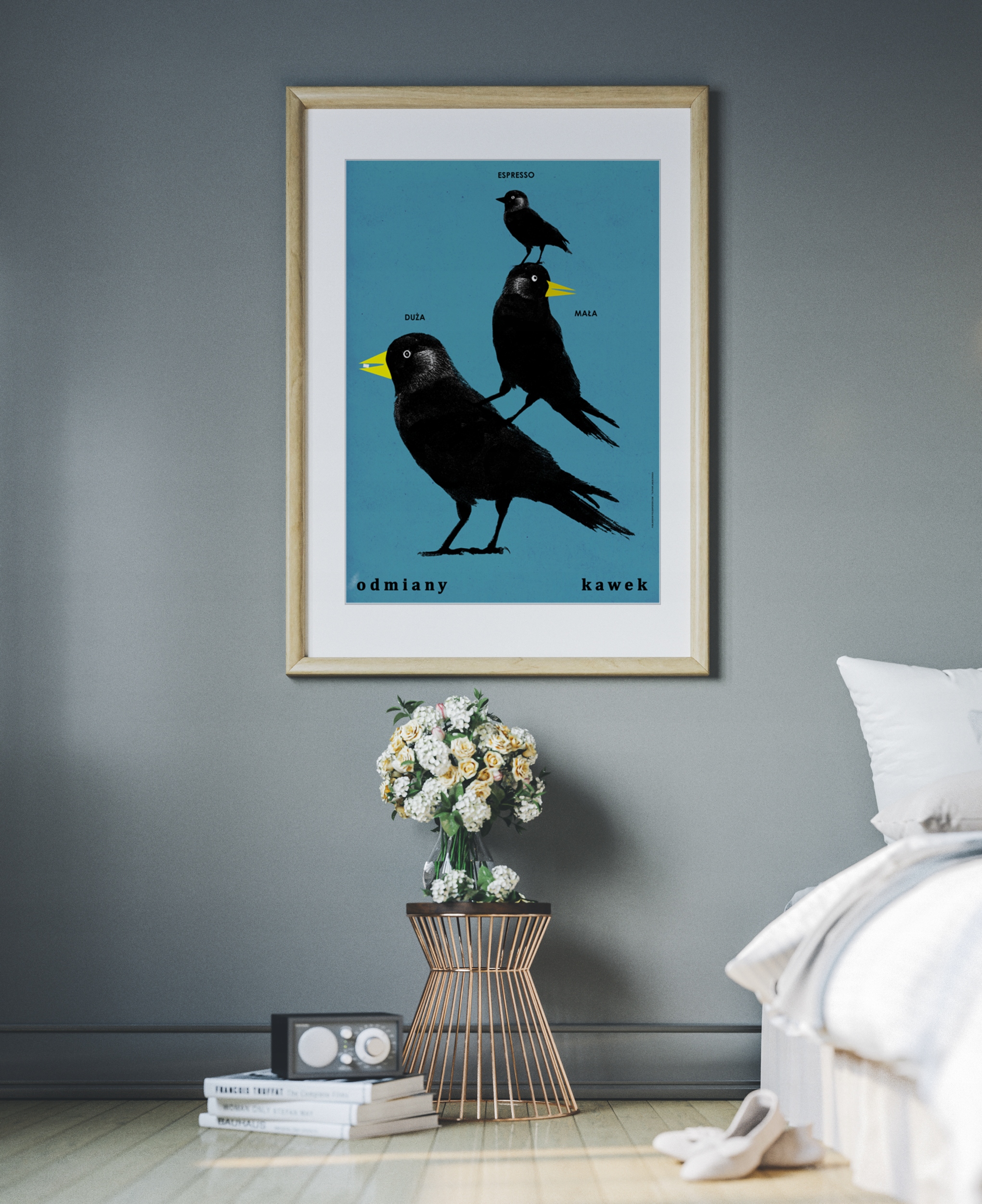 ODMIANY KAWEK, PLAKAT DO KAWIARNI itd JAKUB ZASADA Rodzaj bez ramy