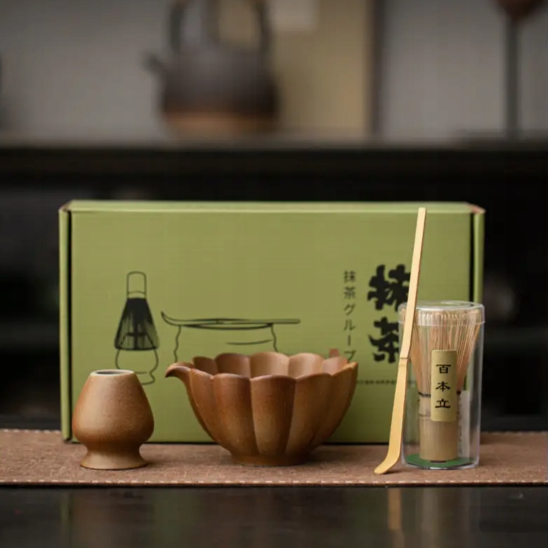 Keramická sada na vaření matchy Gohobi 020