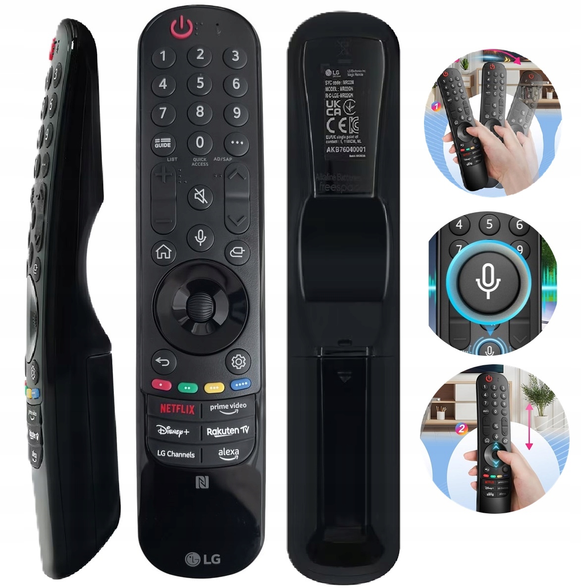 Originální Dálkový Ovladač Pro Televizor Lg 49UJ701V 49" Led 4K Remote Control