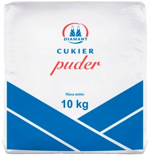 1 x 10 kg Diamant Cukr pudr