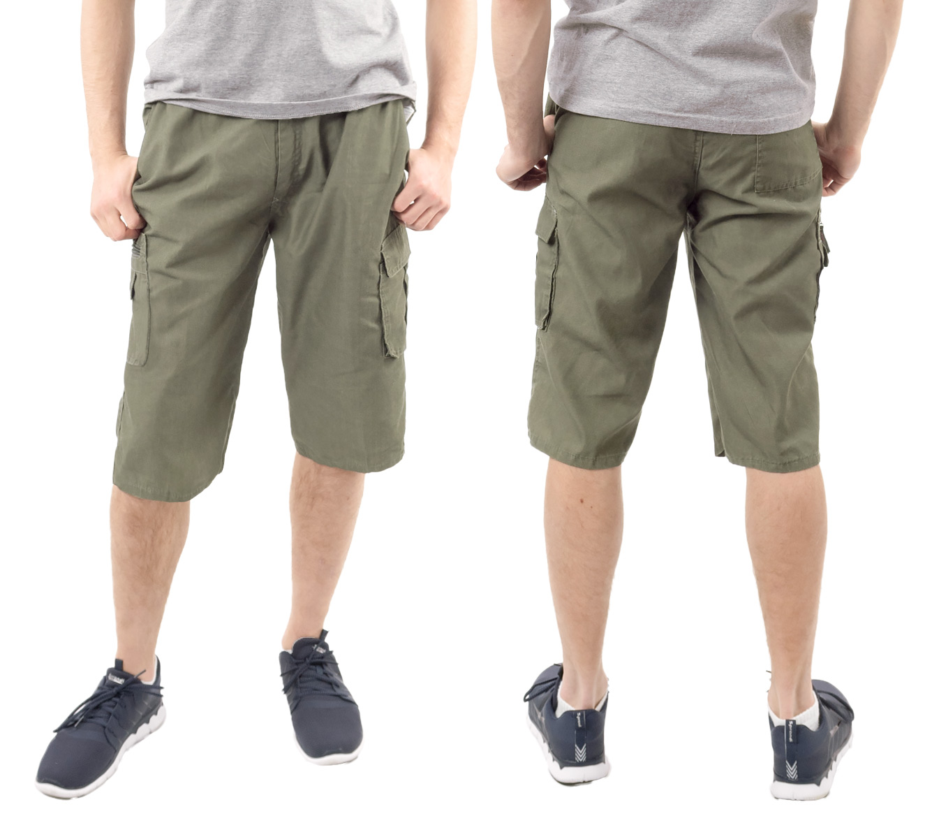 

Krótkie Spodenki Bojówki Szorty Męskie NH58N-1 r L