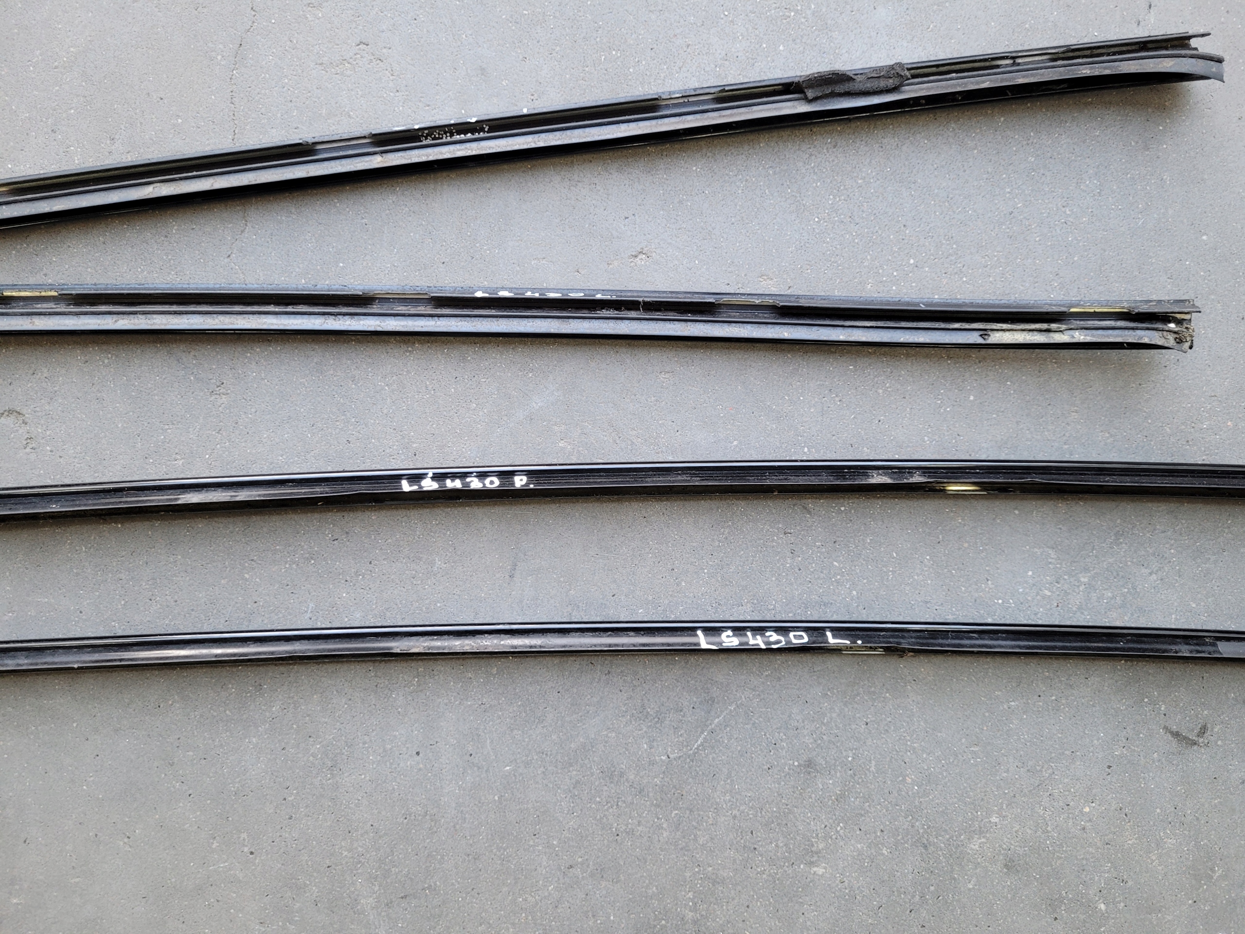 lista ablak PRZEDNIEJ eleje LEXUS LS 430 LIFT