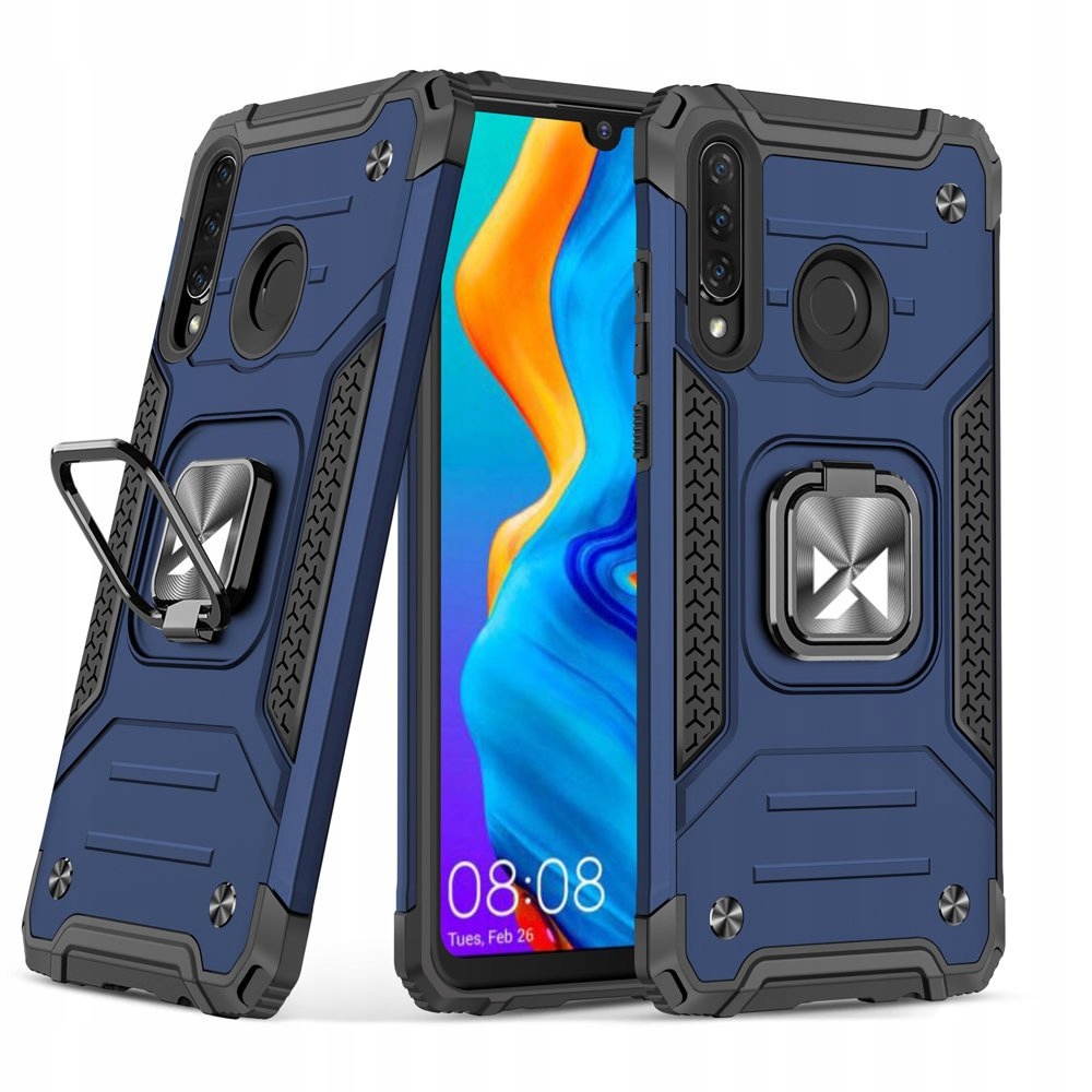 

Etui Ring Armor Case + uchwyt do Huawei P30 Lite