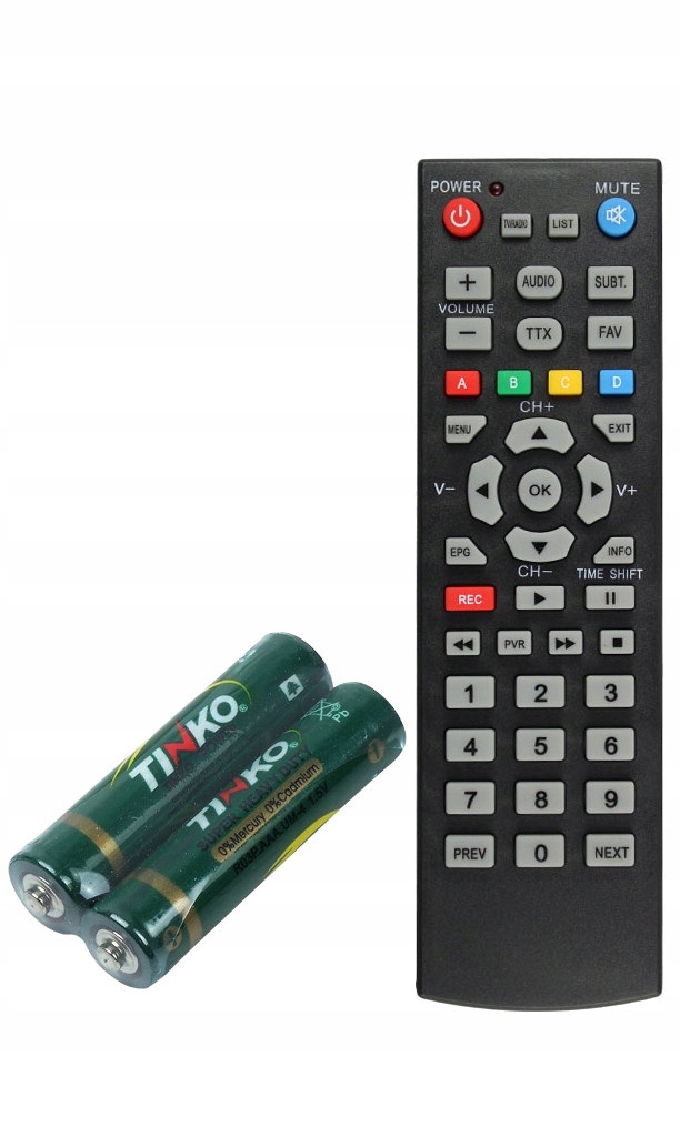 

Pilot Do Dekodera Wiwa Hd baterie