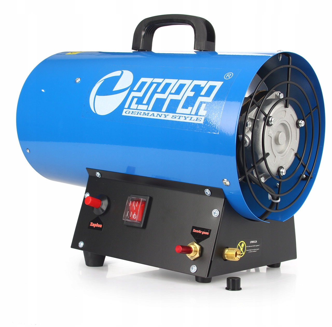 NAGRZEWNICA DMUCHAWA GAZOWA 15kW REDUKTOR + WĄŻ Marka Ripper