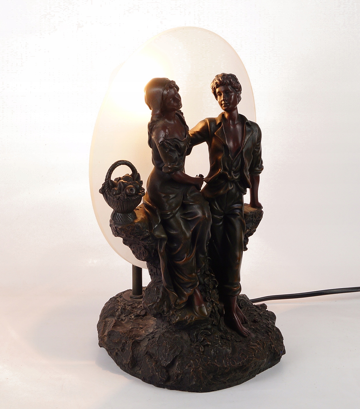 Lampa figura para alabaster Marka Mirpol