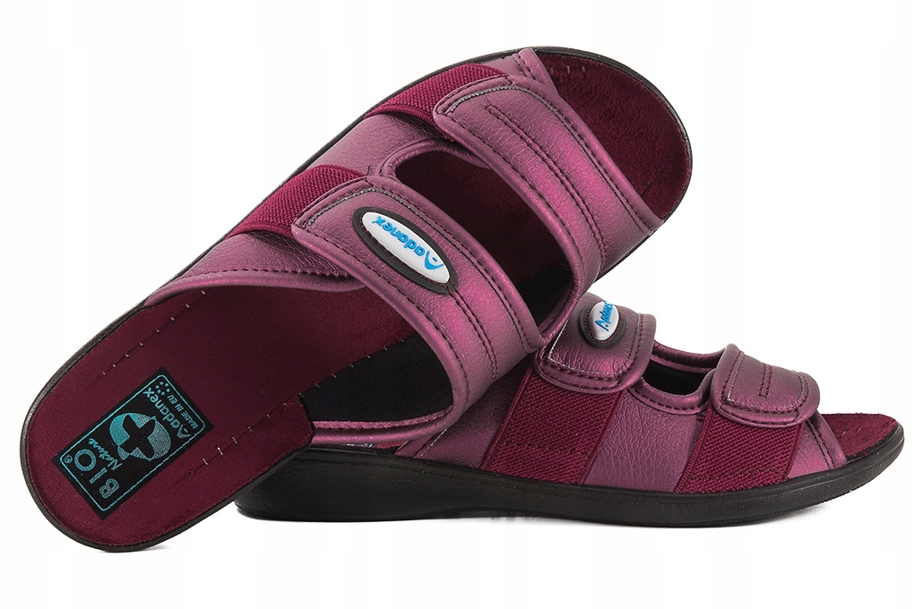 

Adanex 27176 Klapki Domowe Kapcie Papcie Bio Pu 38