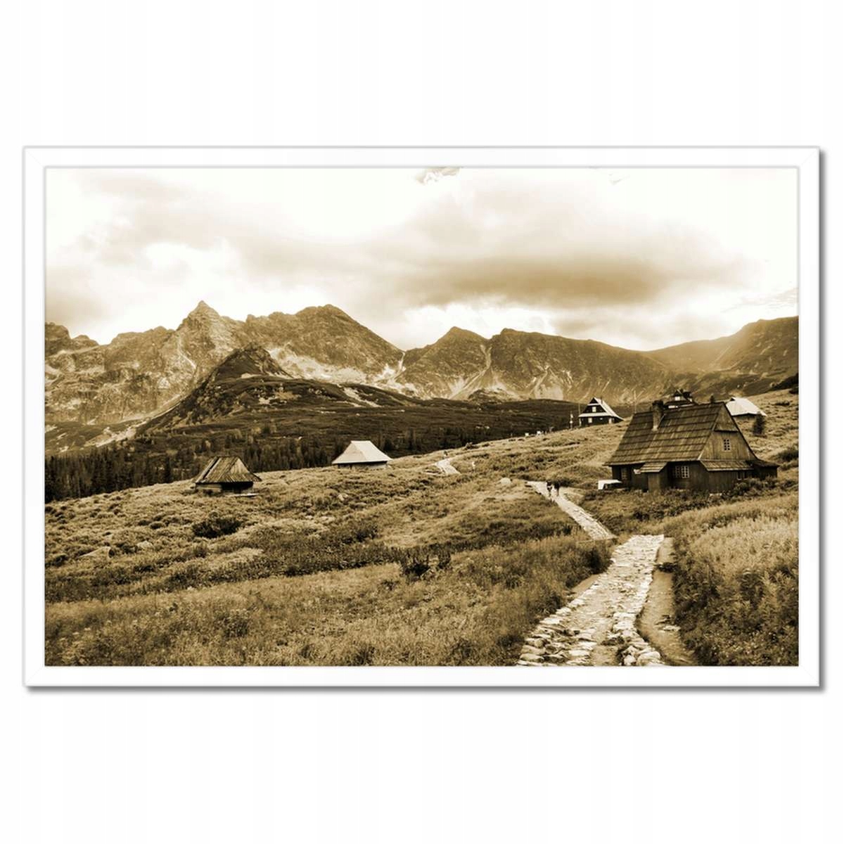 Plakáty v rámu 60x40 Tatry Polské hory Pohled