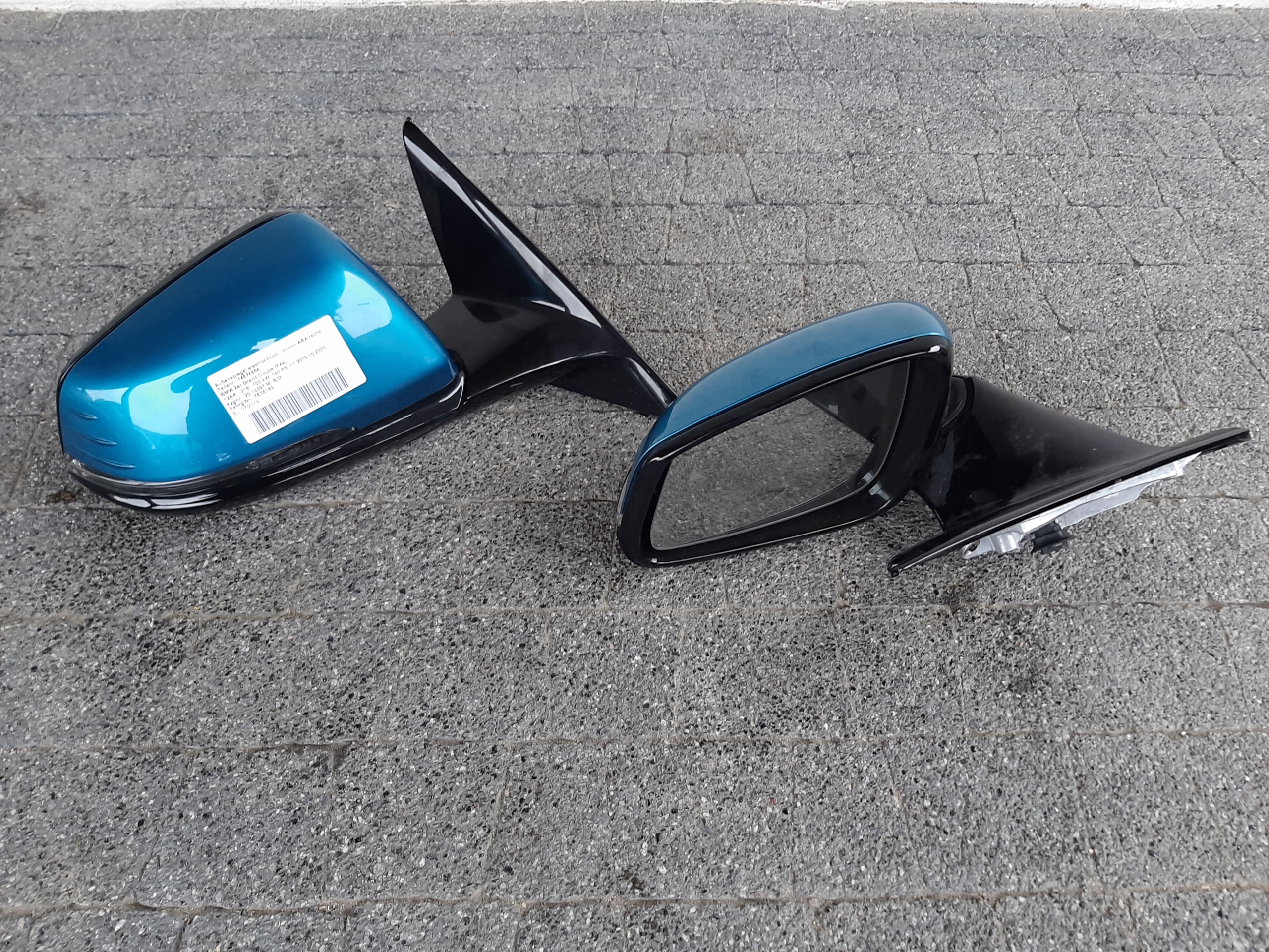 зеркало левое BMW 2 F44 5 пин C1G ассистент