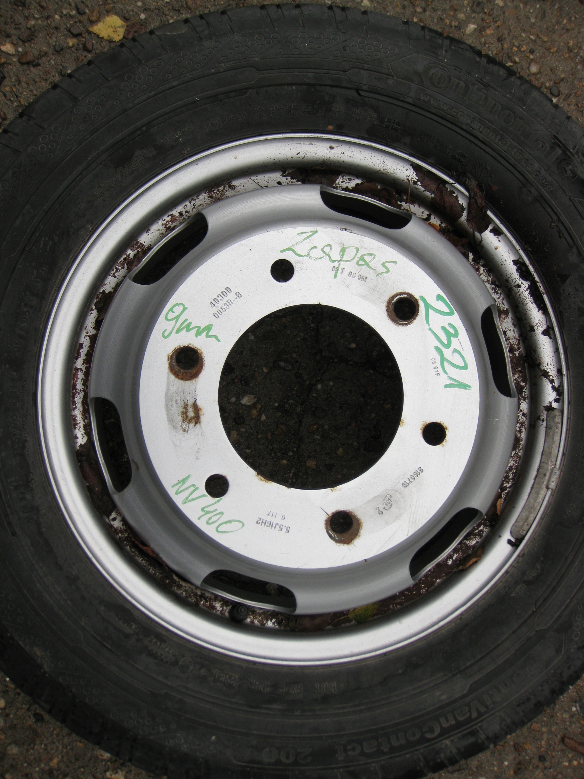 RENAULT MASTER III/MOVANO B wheel spare 195/75/16 2021R