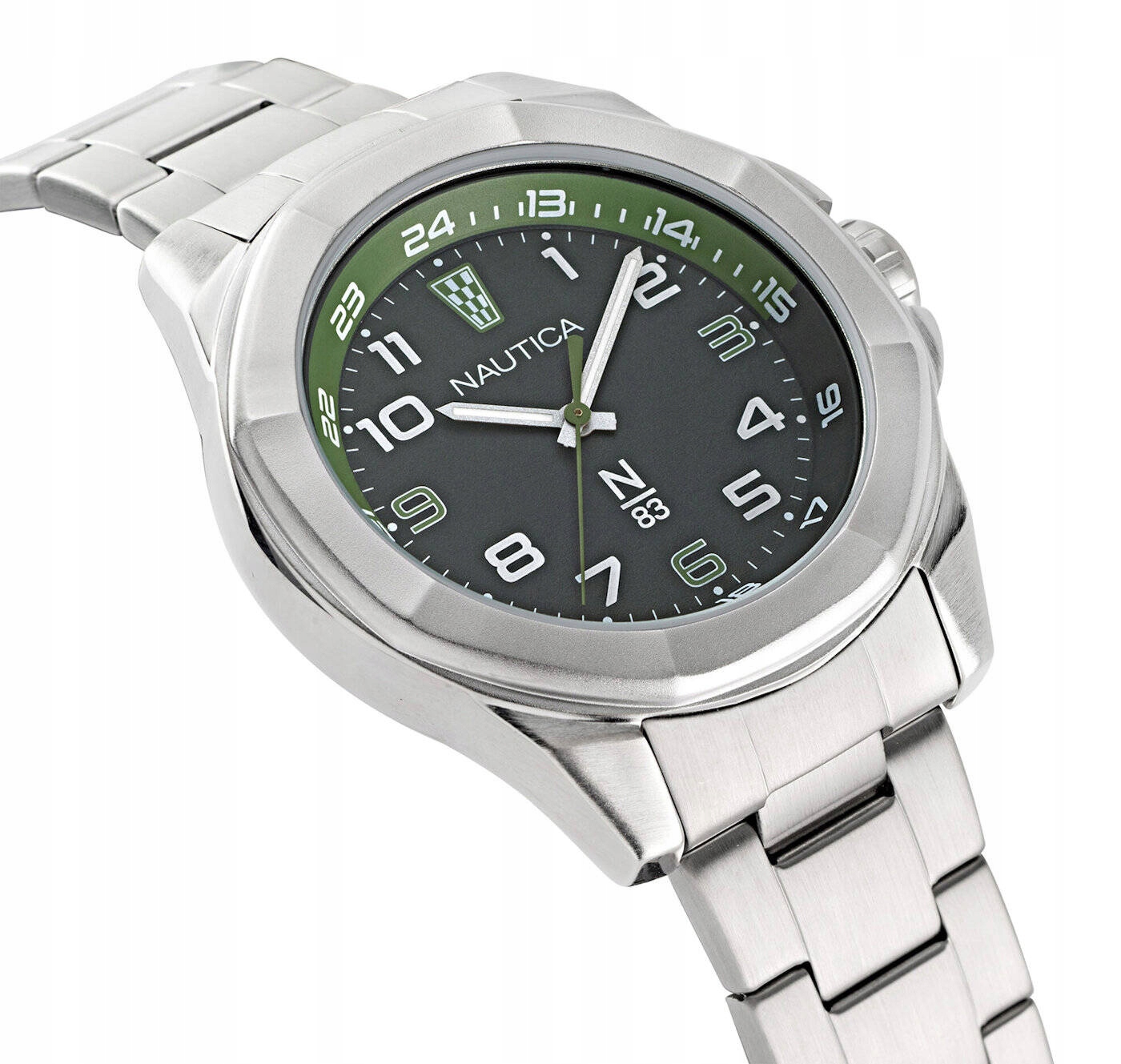 Pánské Vodotěsné Ocelové Hodinky Nautica N83 Tortuga Bay NAPTBS209