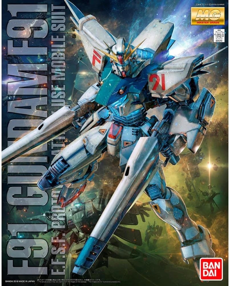 Bandai Model Gundam Mg 1/100 F91 Gundam ver. 2.0 16128