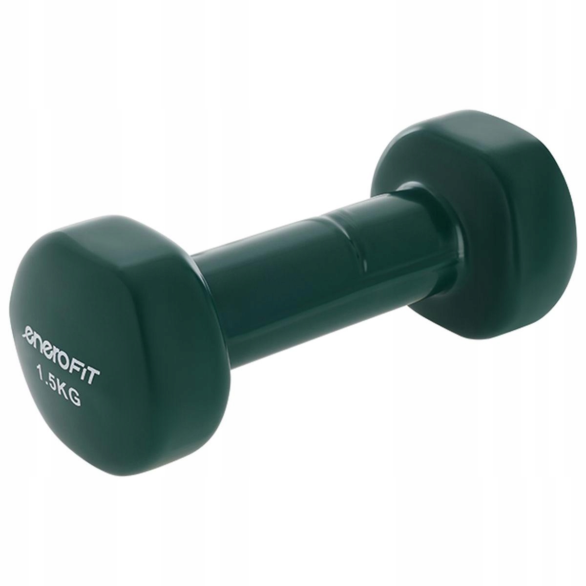 Enero Fit Hantla Winylowa 1,5 kg Vdb ciężarek hantelek zielony 1 szt.