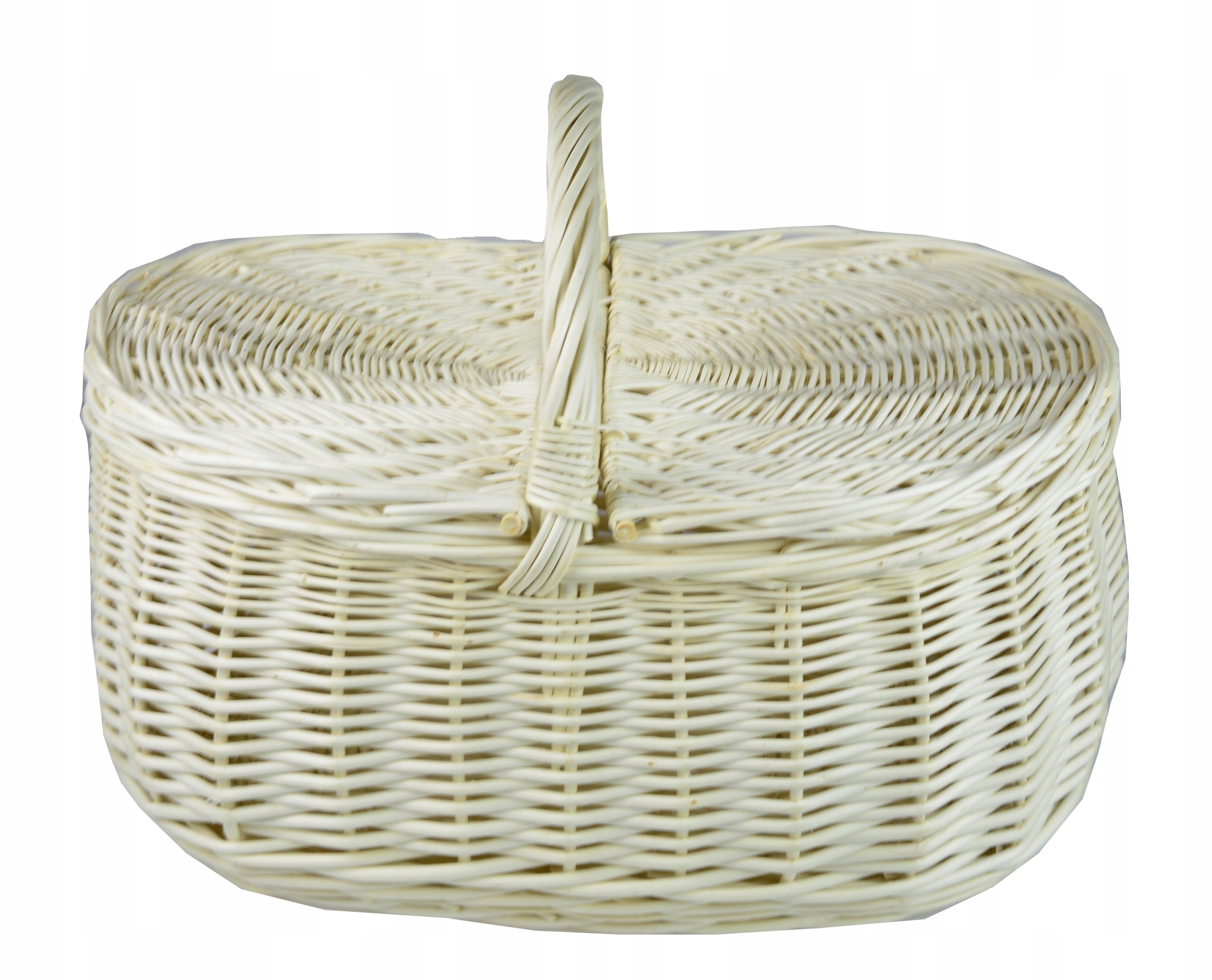 KOSZYK NA PIKNIK wiklinowy kosz PIKNIKOWY roz. XXL Marka inna