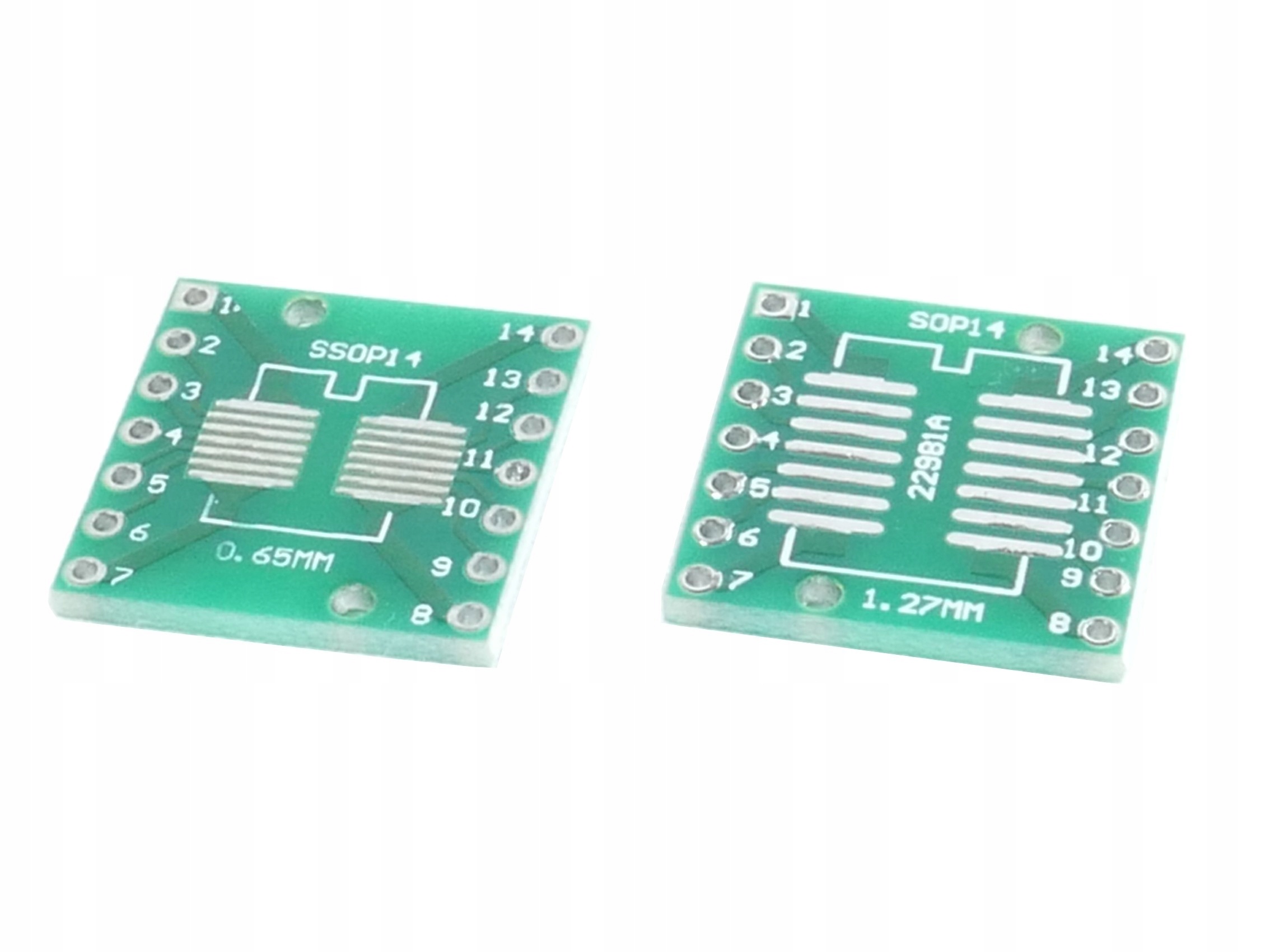 Adapter PCB SOP14 na DIP14