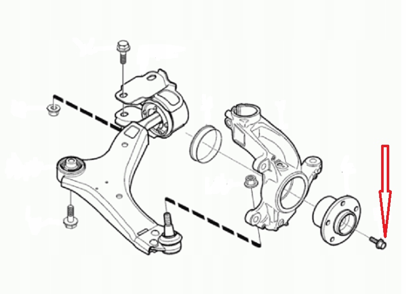 ŚRUBA ŚRUBY PIASTY KOŁA VOLVO S40 V50 C30 S60 XC60 XC70 30714142 30670602 Typ silnika Benzyna Diesel