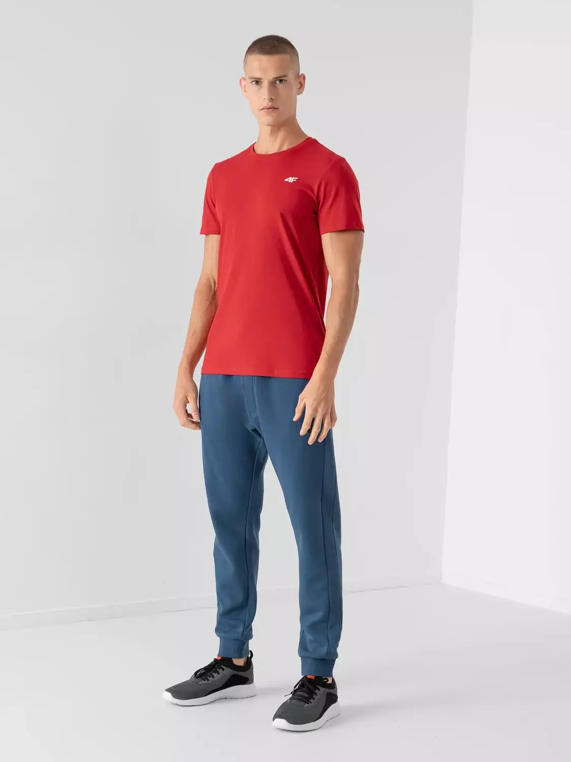 KOSZULKA MĘSKA 4F T-SHIRT BAWEŁNIANY NA CO DZIEŃ CASUAL LIMITOWANA Rozmiar L