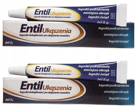 

Żel łagodzący po ukąszeniu Entil 2x8g