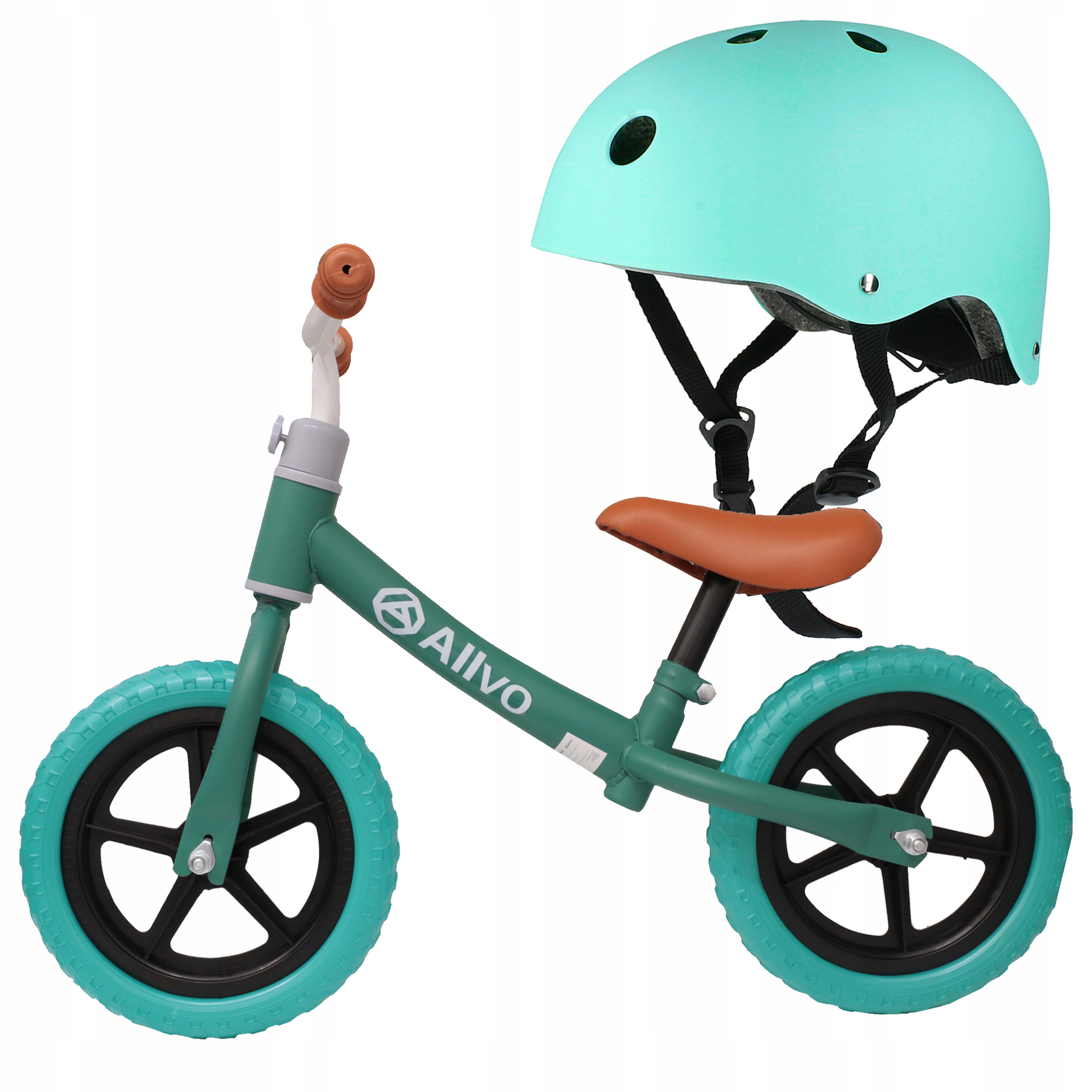 Rowerek Biegowy Dziecięcy dla dzieci koła Eva 12'' do 35kg Lekki Kask