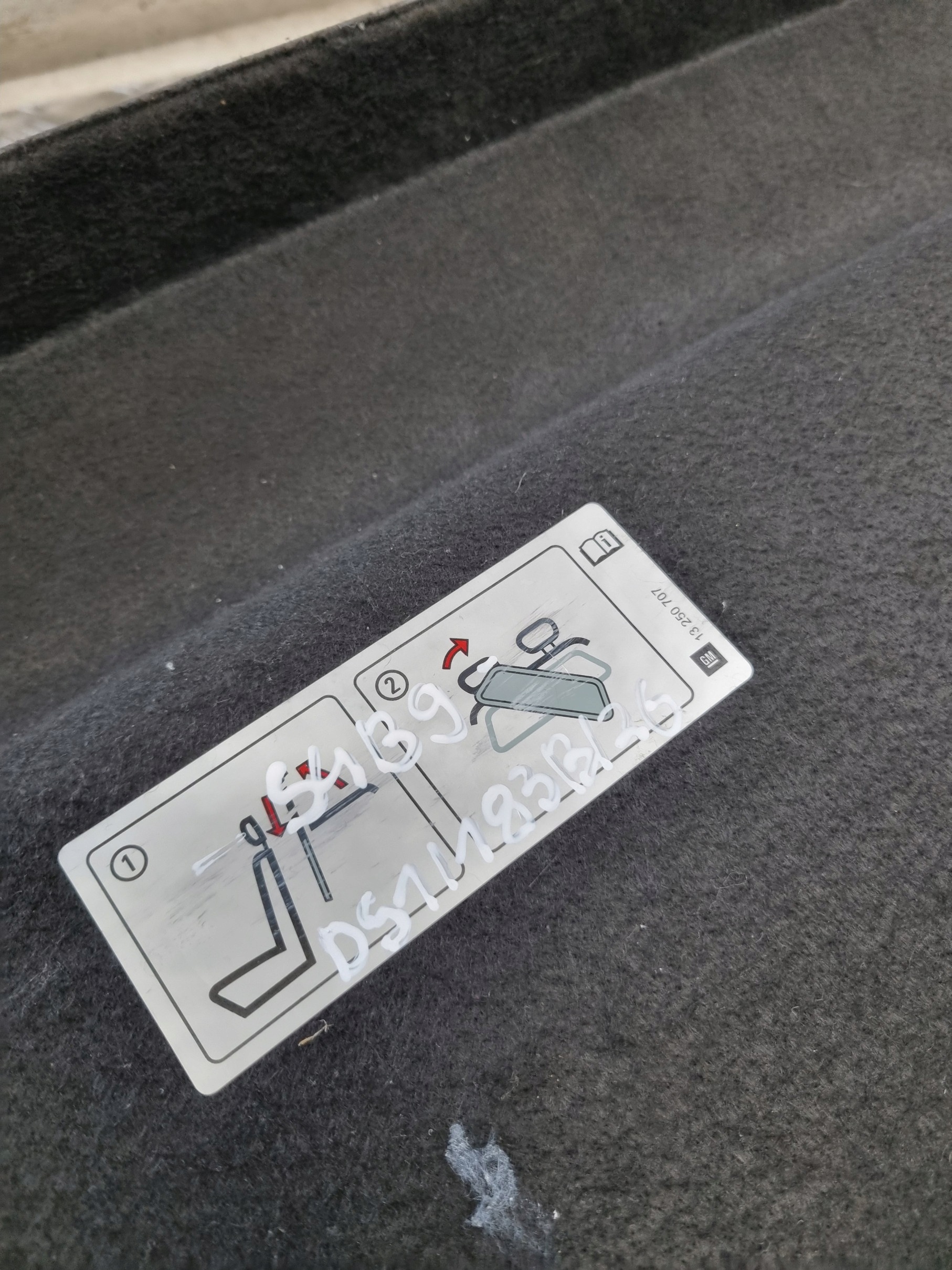 abdeckung, hutablage kofferraum OPEL CORSA C