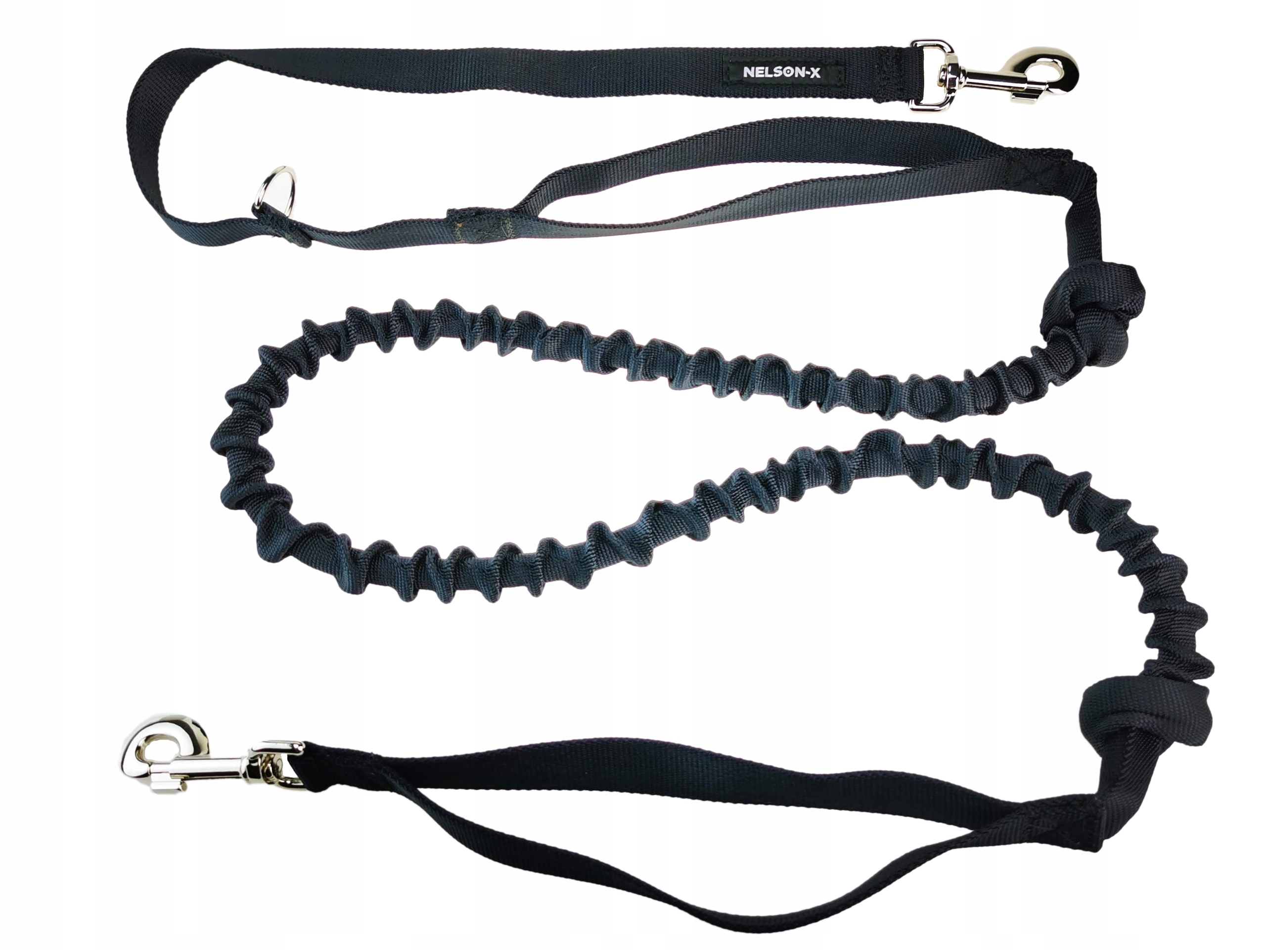 Levně Vodítko S Tlumičem Pro Psa Nelson-x Silná 2 M S 2 Rukojeťmi