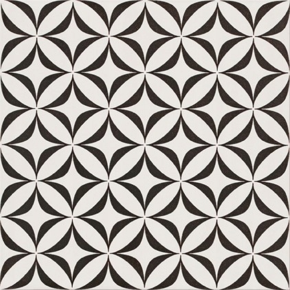 GRES PŁYTKI BIAŁO CZARNE DEKOR PATCHWORK OUTLET