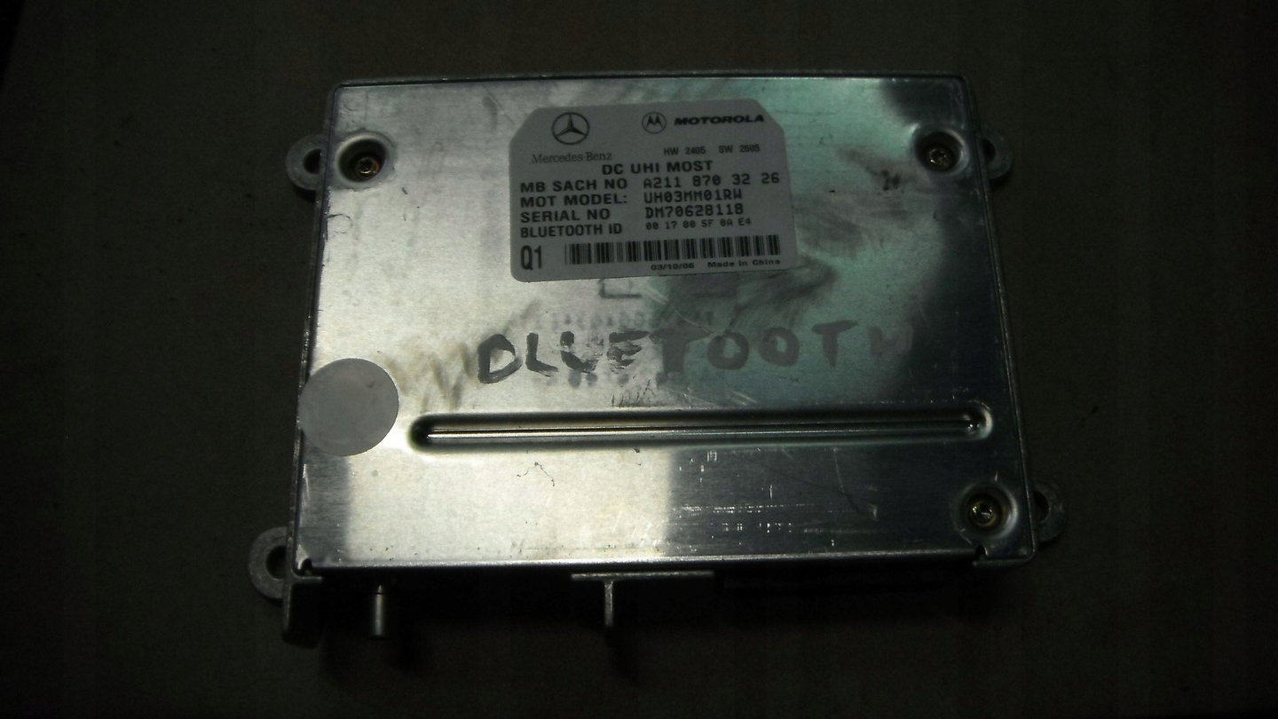 MERCEDES R ML E CLS CLK MODUŁ BLUETOOTH 2118703226
